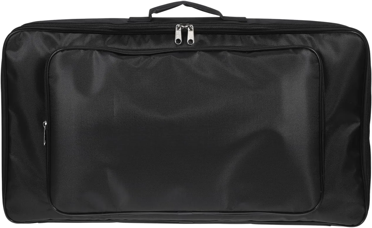 1 Pc Effect Pedal Storage Bag, Effect Pedalboard Zipper, Black Storage Bag Carry Case Electric Guitar Replacement Accessory 60. 53210cm