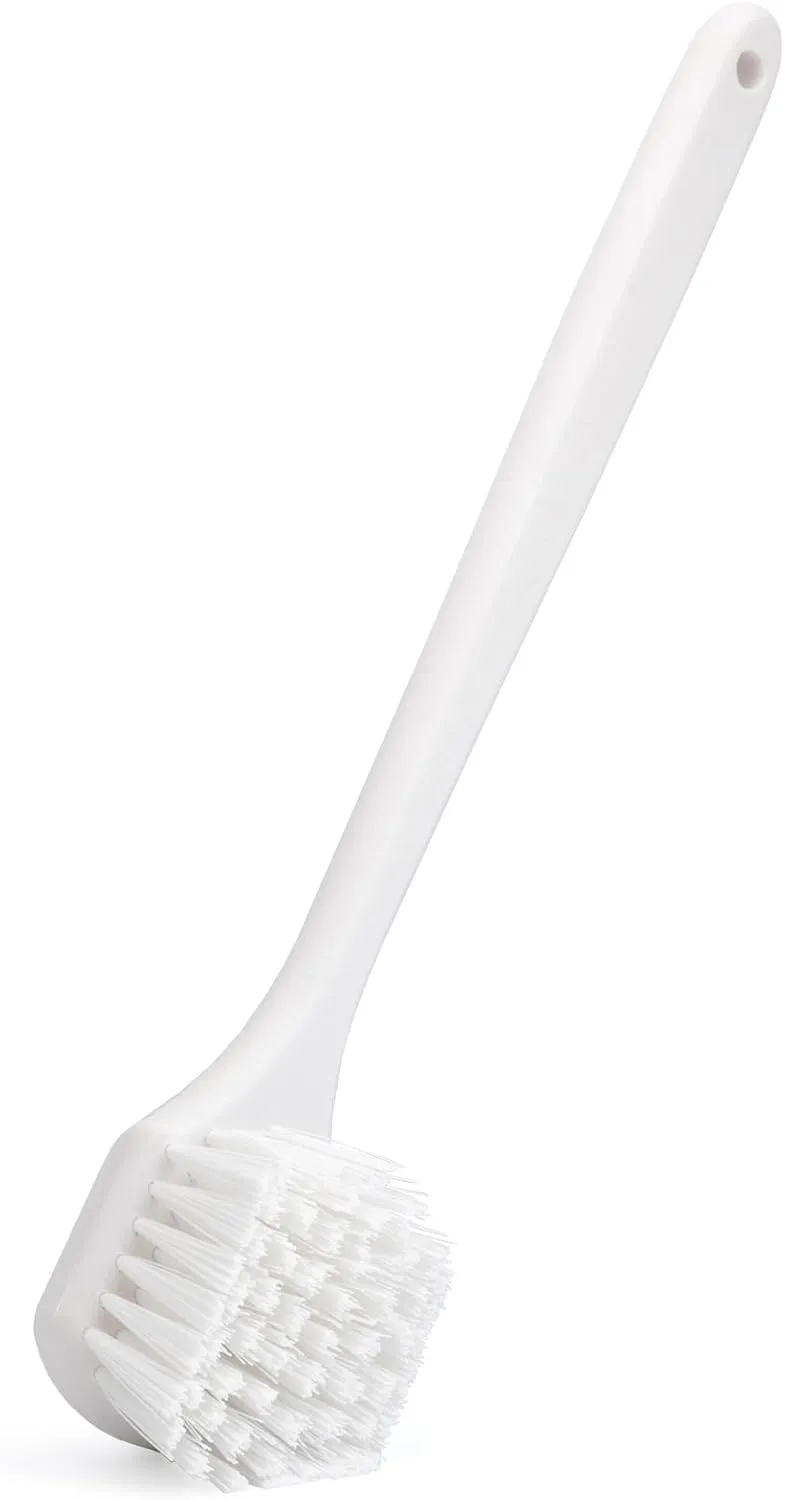 12116 High Heat Resistant Nylon Fryer Brush, 20'' Long Handle, Replacement for Henny Penny Fryers, Ideal for Deep Fryers, Grills, Ovens & Waffle Makers, 425°F, Commercial Kitchen Cleaning - 90049