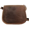 12" Leather Crossbody Bag – Women's Purse, Tote, Satchel & Shoulder Bag