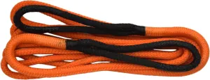 1/2"*20ft Kinetic Recovery Rope,1/2" Energy Rope, Kinetic Rope,Double Braided Nylon Rope (Orange)