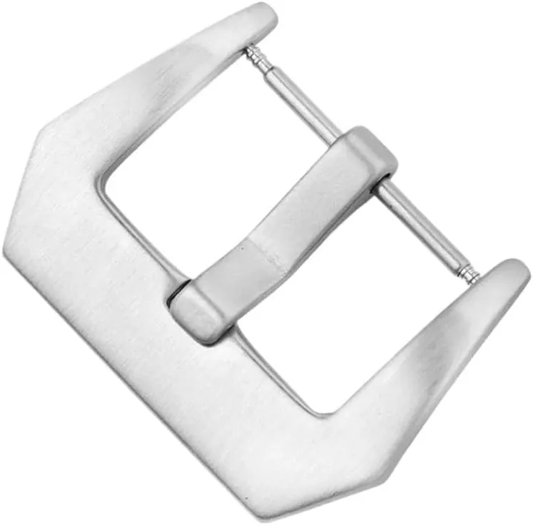 16 18 20 22 24 26mm Stainless Steel Watch Buckle Clasp Replacement Fit For Panerai Watch Leather Bracelet Watch Accessories