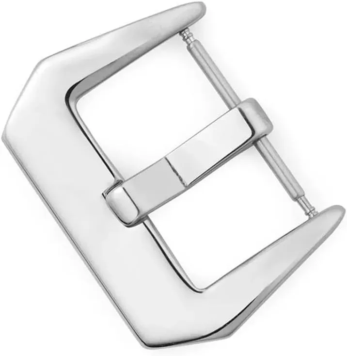 16 18 20 22 24 26mm Stainless Steel Watch Buckle Clasp Replacement Fit For Panerai Watch Leather Bracelet Watch Accessories