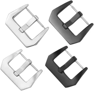 16 18 20 22 24 26mm Stainless Steel Watch Buckle Clasp Replacement Fit For Panerai Watch Leather Bracelet Watch Accessories