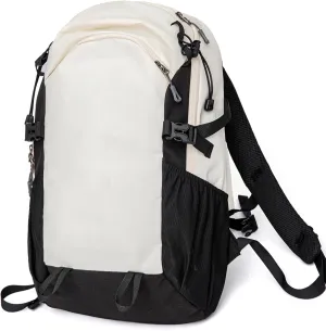 20L Small Hiking Backpack Lightweight, Waterproof Outdoor Hiking Daypack with Padded Shoulder Strap & Back Support, Casual Walking Bag for Men Women, Black