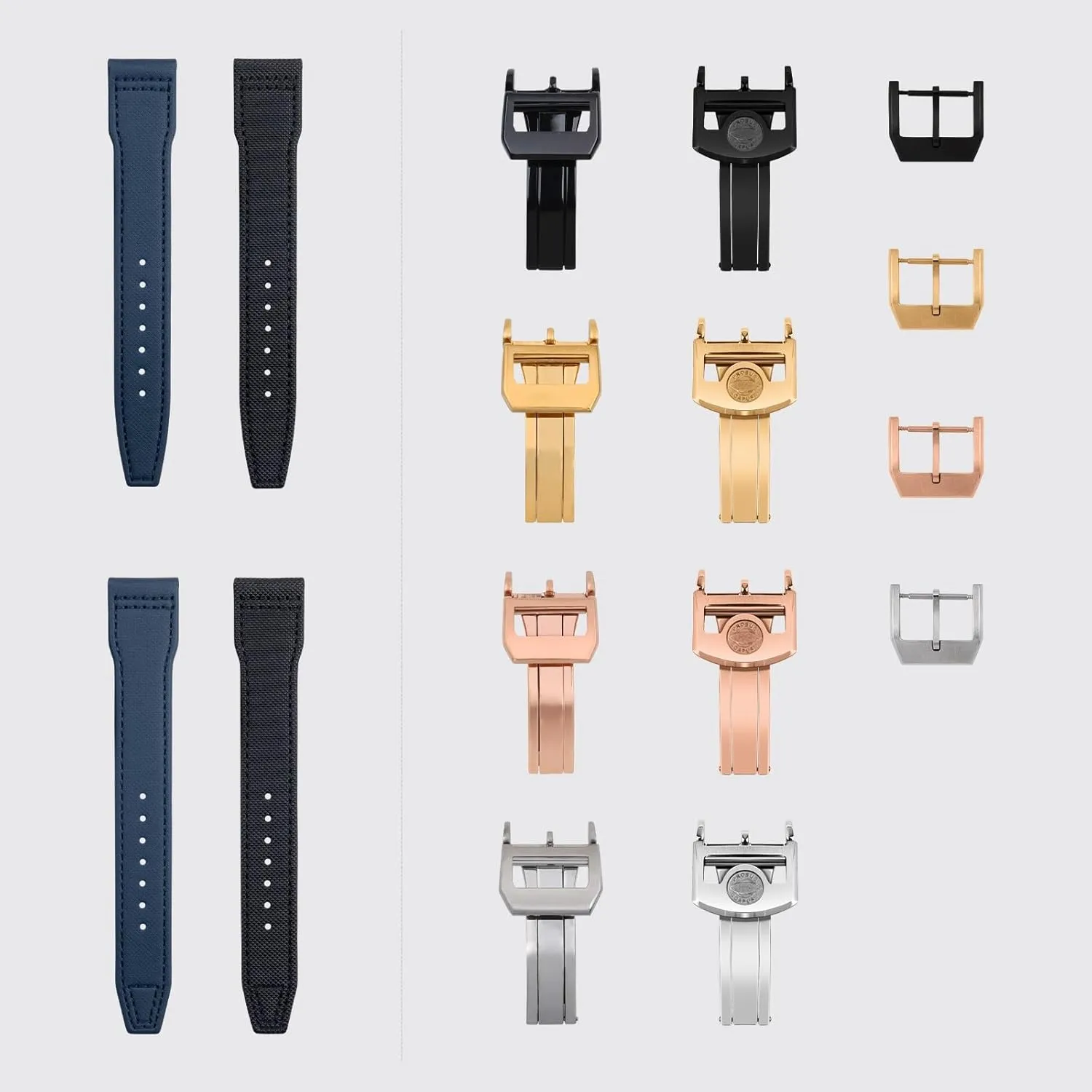 20mm 21mm 22mm Nylon Canvas Leather Watchband For IWC SPITFIRE MARK 18 Portugieser Portofino TOP GUN Pilot IW3777 Wristband