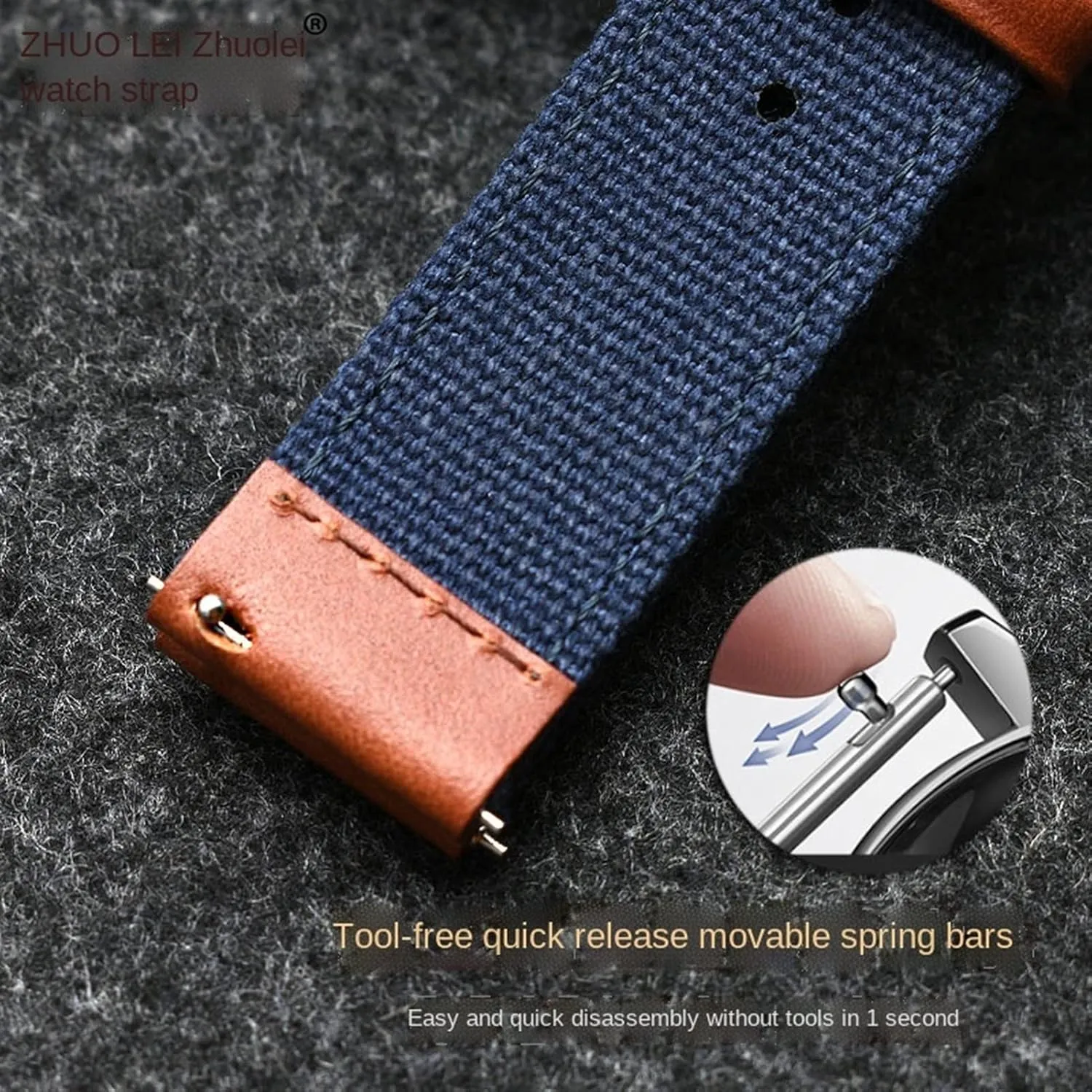 20mm Genuine Leather Army green Nylon Sport Strap Canvas Quick release Men Bracelet Watch Band For TIMEX TW4B14200|14100|14000