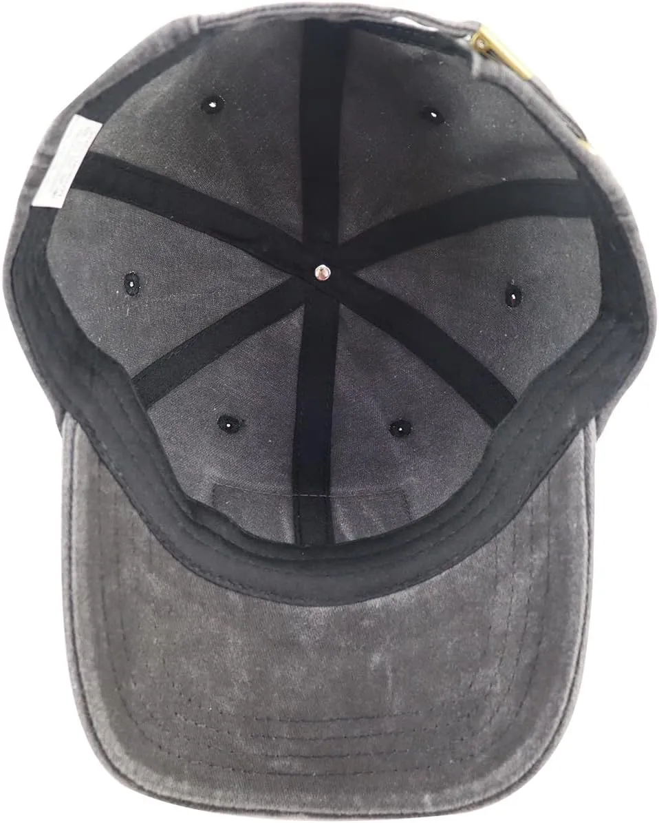 2PCS Matching Grandpa and Grandma Leather Patch Hats for Men Women, Adjustable Cotton Grandparents Gifts Baseball Cap