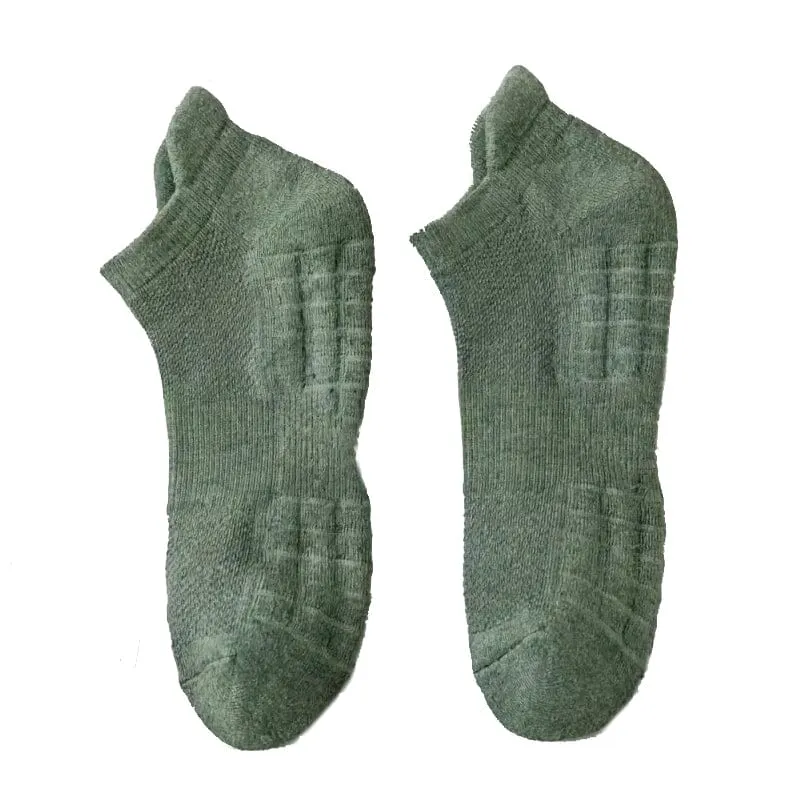 5-Pairs: Unisex Breathable Sports Ankle Socks