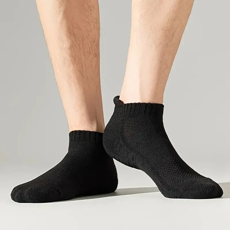 5-Pairs: Unisex Breathable Sports Ankle Socks