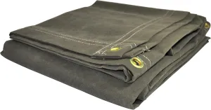 7x9 Green Heavy Duty Canvas Tarp DRY TOP (7’x9’)