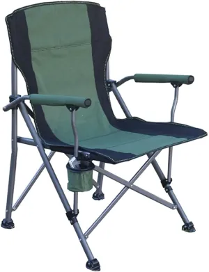Adjustable Outdoor Folding Recliner Chair for Adults, Lightweight Lounge Chair with Cup Holder for Office, Beach, Camping