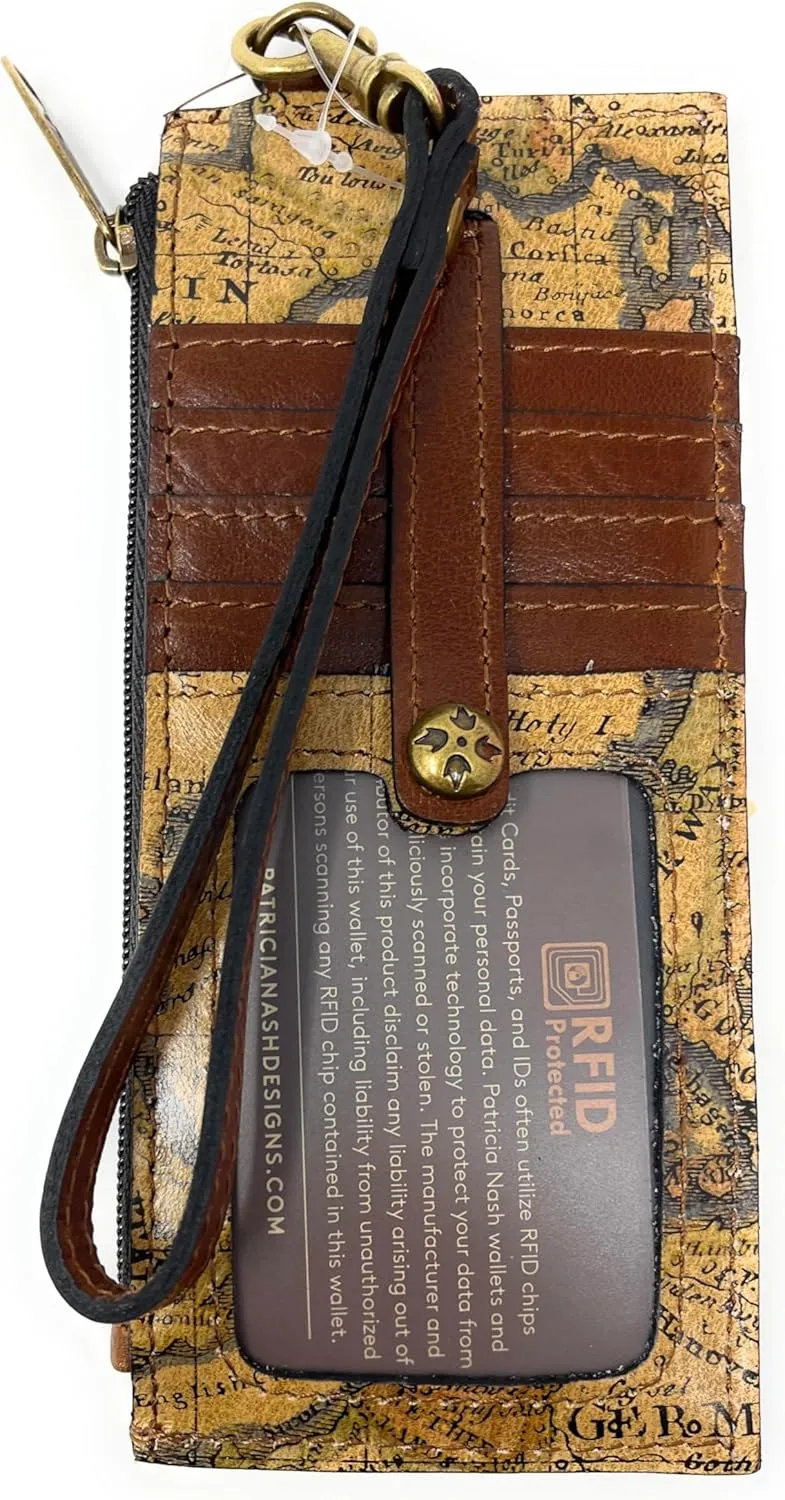 Alanna Wristlet - Vintage Vegetable Tanned Leather