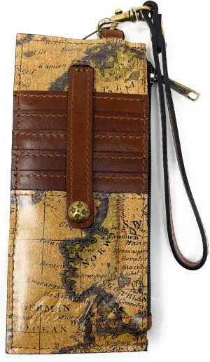 Alanna Wristlet - Vintage Vegetable Tanned Leather