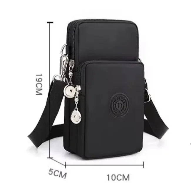 Allyson| Waterproof Compact Multi-Pocket Crossbody Bag for Daily Essentials