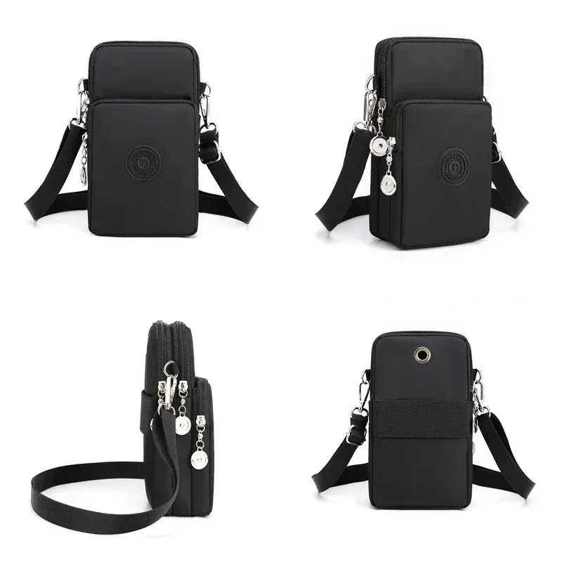 Allyson| Waterproof Compact Multi-Pocket Crossbody Bag for Daily Essentials