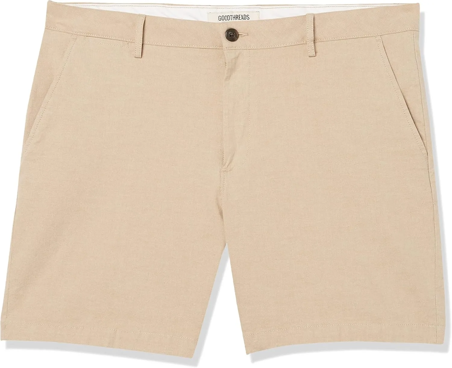 Amazon Essentials Men's Slim-Fit 7" Lightweight Comfort Stretch Oxford Short (Previously Goodthreads)