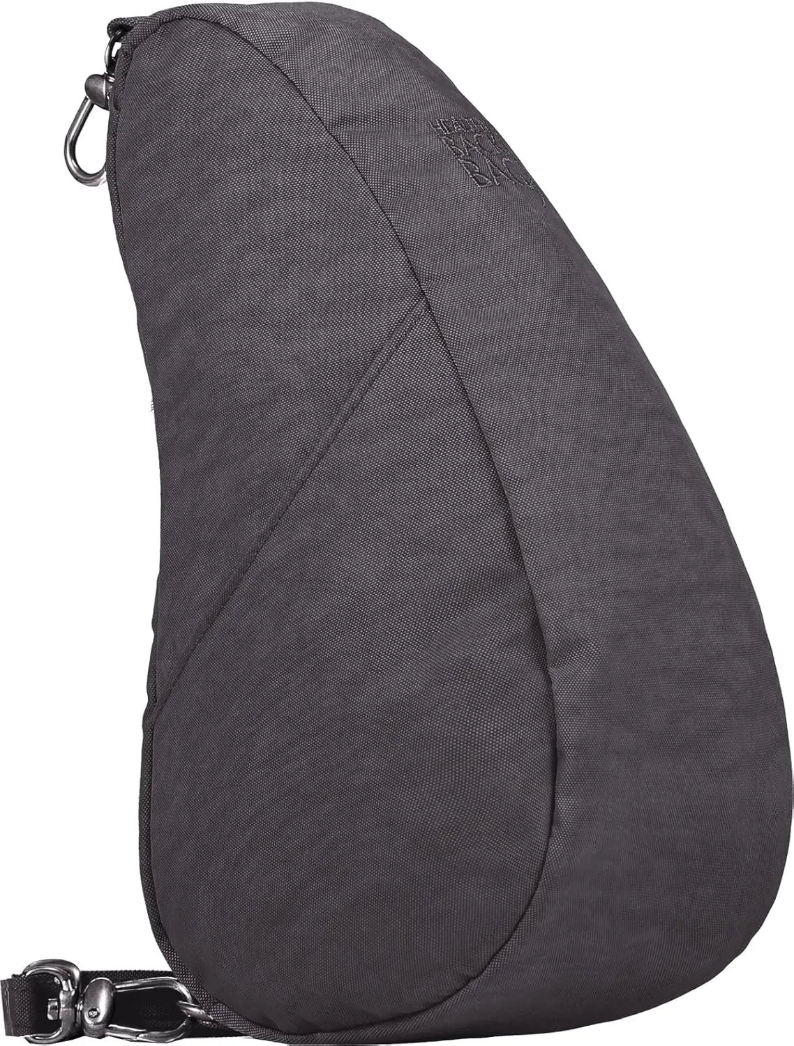 AmeriBag 10" Nylon Crossbody Sling Baglett (Stormy Grey)