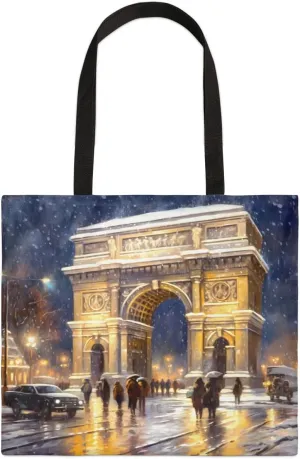 American Romantic Bicycle Canvas Tote Bag for Women Men Stylish Tote Handbag Shoulder Bag Reusable Grocery Bag