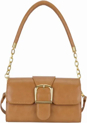 Aoekaff Shoulder Purse For Women Vintage Pu Leather Cute Small Shoulder Bag Retro Classic Handbags With Removable Strap