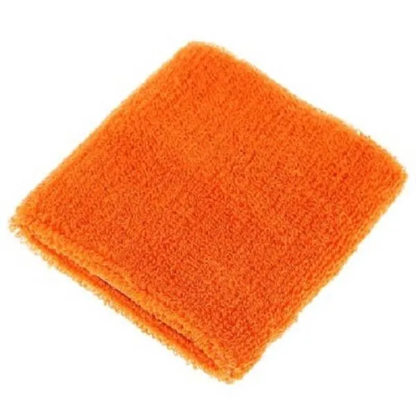 Aolikes Soft Breathable Sweat Absorbing Sports Wrist Support Band Orange