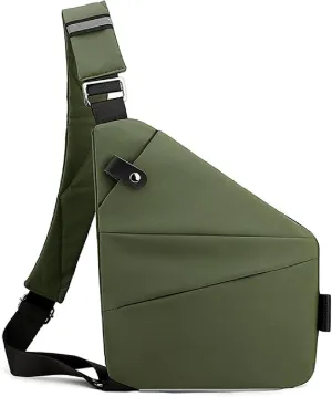APLUSH Anti Theft Crossbody Travel Bags Slim Sling Bag with Adjustable Strap Multi-Pocket Shoulder Bag