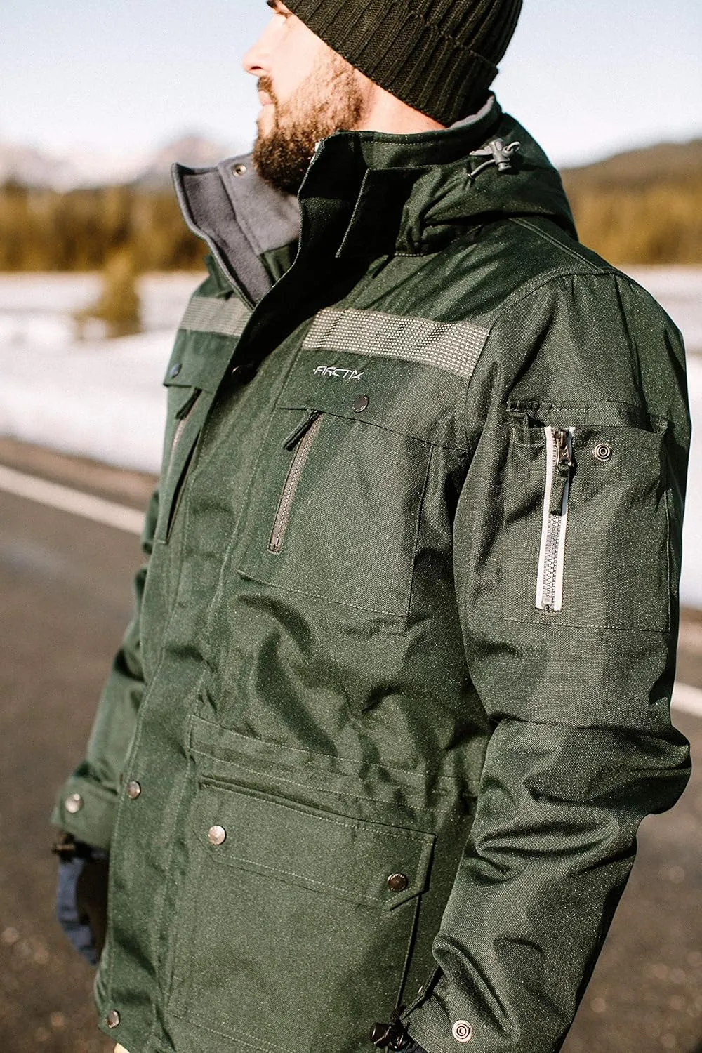 Arctix Men's Performance Tundra Jacket With Added Visibility