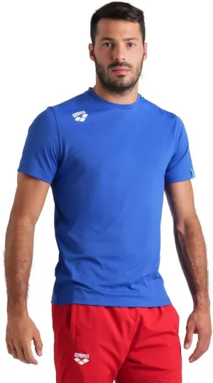 ARENA Team Unisex Solid T-Shirt Short Sleeve Crew Neck Regular Fit Workout Top Men's and Women's Quick Dry Active Tee