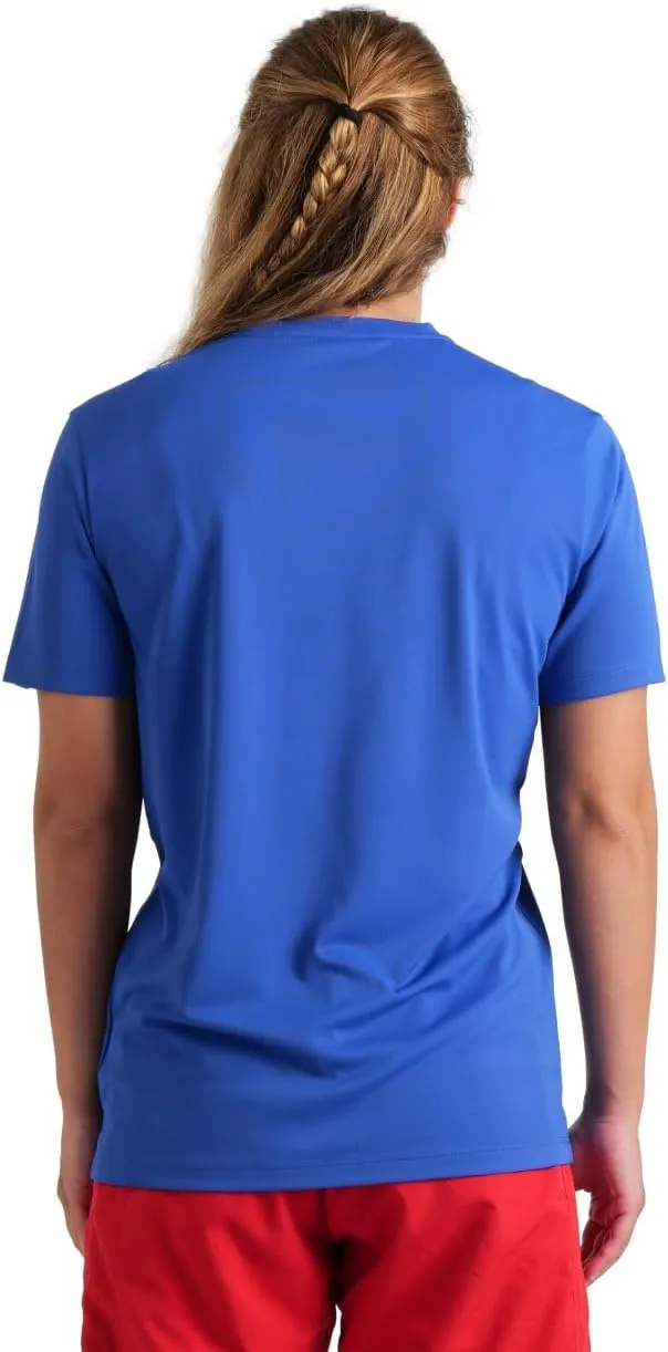 ARENA Team Unisex Solid T-Shirt Short Sleeve Crew Neck Regular Fit Workout Top Men's and Women's Quick Dry Active Tee