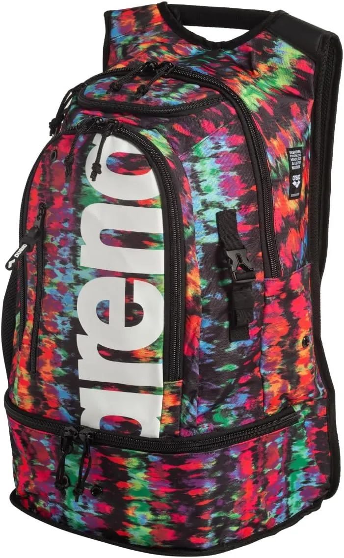 ARENA Unisex Adult Fastpack 3.0 Swim Bag Athlete Sports Backpack Gym Workout Rucksack Wet Gear/Shoes Compartment, 40 Liters
