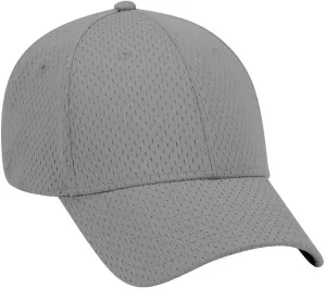 Ashen Fane 6 Panel Polyester Pro Mesh Low Profile Baseball Cap