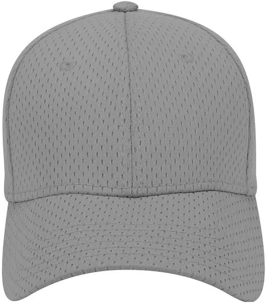 Ashen Fane 6 Panel Polyester Pro Mesh Low Profile Baseball Cap