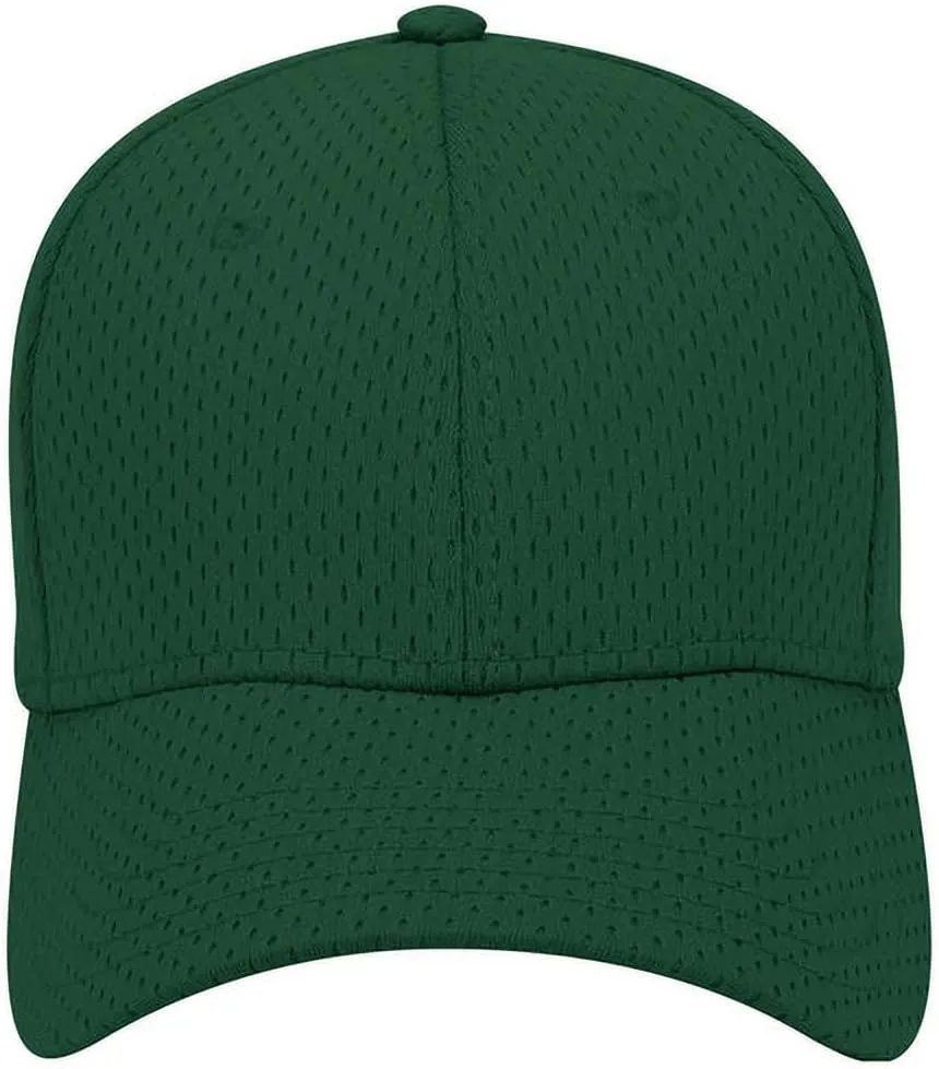 Ashen Fane 6 Panel Polyester Pro Mesh Low Profile Baseball Cap