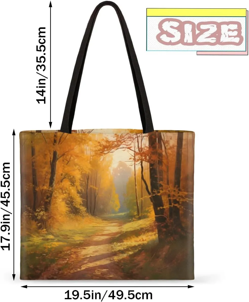 Astronaut Looking Up At Earth Canvas Tote Bag for Women Men Stylish Tote Handbag Shoulder Bag Reusable Grocery Bag