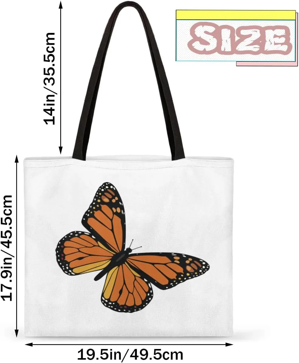 Autumn Fall Leaves Clay Teapot Canvas Tote Bag for Women Men Stylish Tote Handbag Shoulder Bag Reusable Grocery Bag