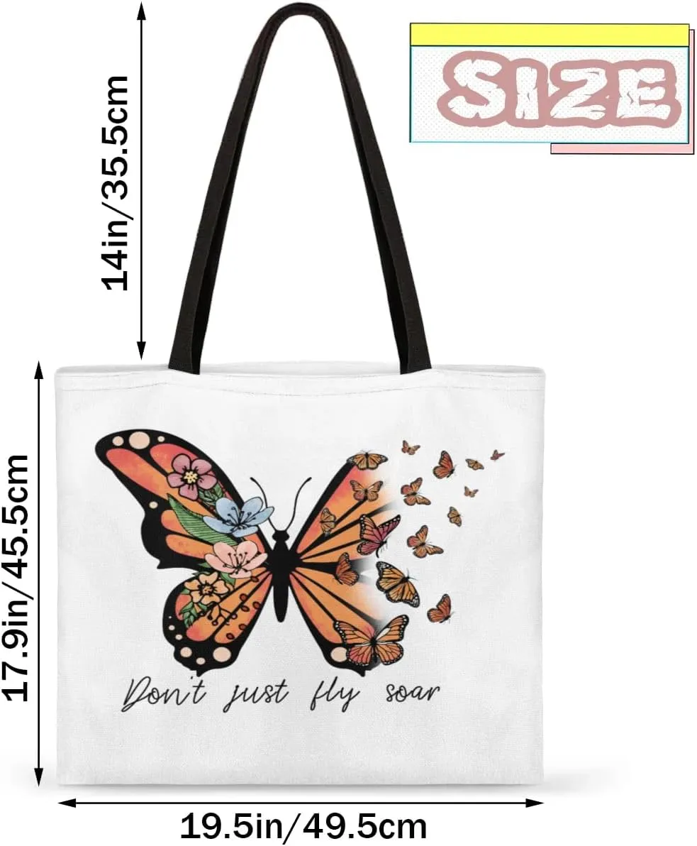 Autumn Fall Leaves Clay Teapot Canvas Tote Bag for Women Men Stylish Tote Handbag Shoulder Bag Reusable Grocery Bag