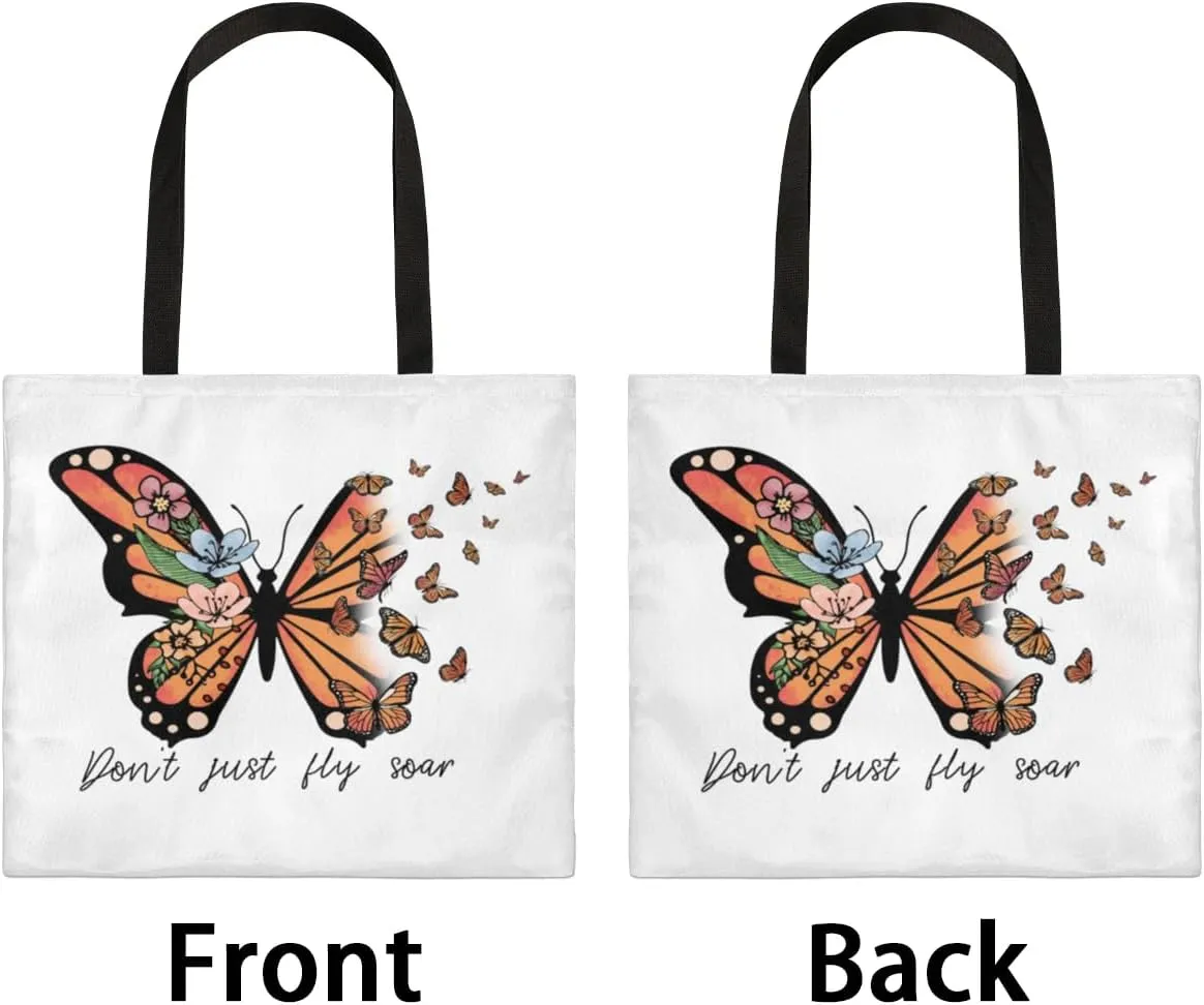 Autumn Fall Leaves Clay Teapot Canvas Tote Bag for Women Men Stylish Tote Handbag Shoulder Bag Reusable Grocery Bag