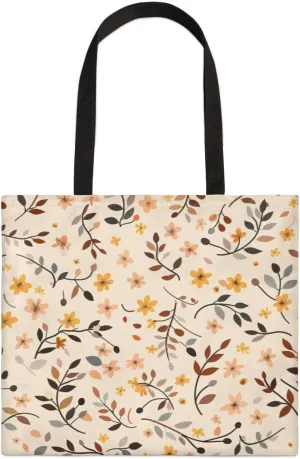 Autumn Park Trees Fall Foliages Canvas Tote Bag for Women Men Stylish Tote Handbag Shoulder Bag Reusable Grocery Bag