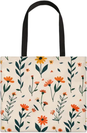 Autumn Park Trees Fall Foliages Canvas Tote Bag for Women Men Stylish Tote Handbag Shoulder Bag Reusable Grocery Bag