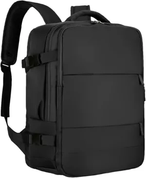 Backpack for Women - Luggage Weekender Backpack | Waterproof, Padded, Lightweight, Anti-Theft Multi-Pocket, Daypack for, Black, Refer to description