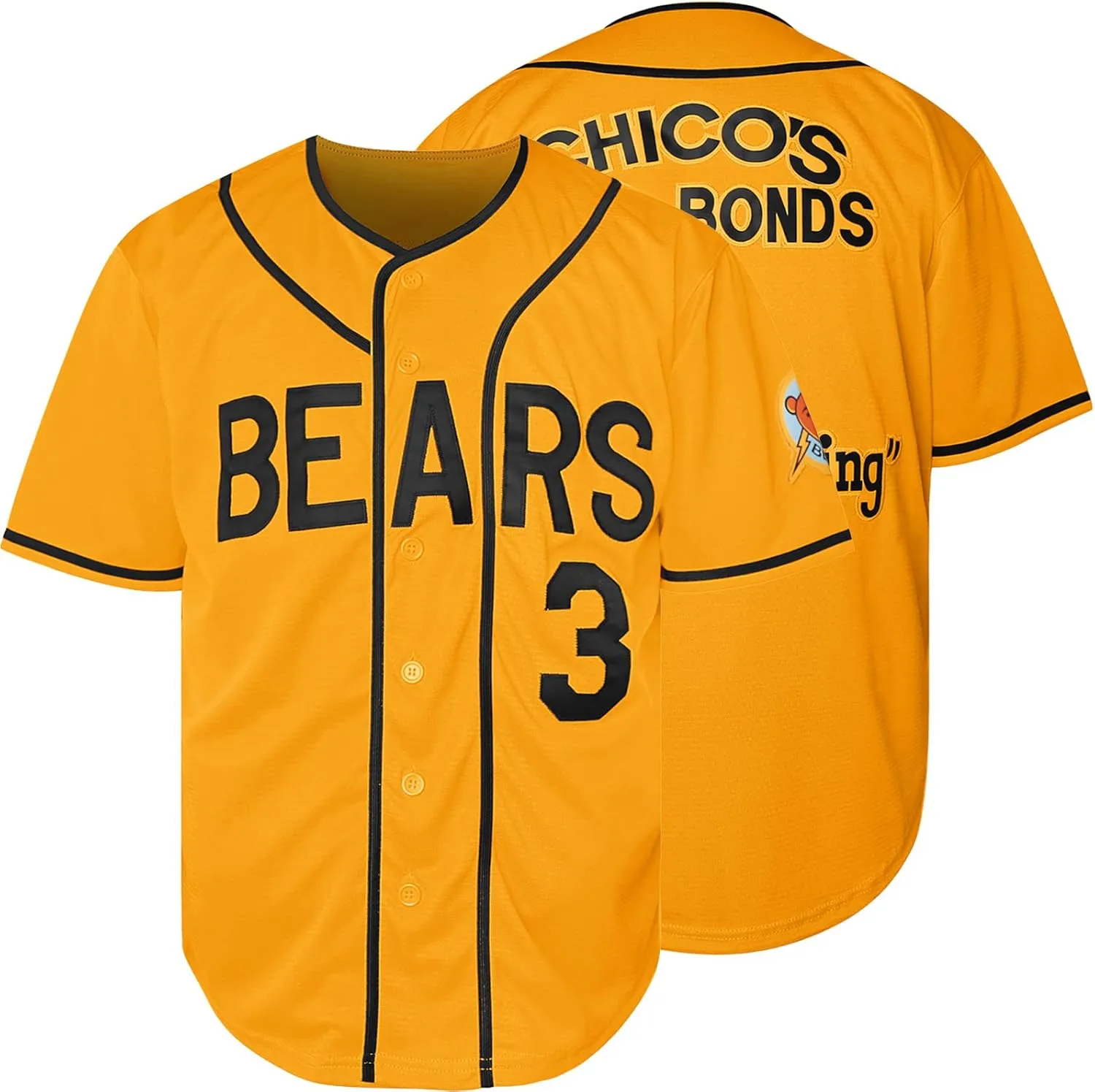 Bad News Bears #12 Tanner Boyle Movie 1976 Chico's Bail Bonds Baseball Jersey