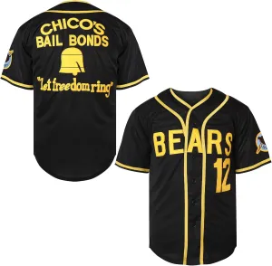Bad News Bears Jersey #3 Kelly Leak #12 Tanner Boyle Stitched Movie 1976 Chico's Bail Bonds Baseball Jersey S-3XL
