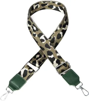 Bag Chain Crossbody Bag Wallet Strap Vintage Handbag Belt Swivel Head Handbag Belt (Green Style Two)