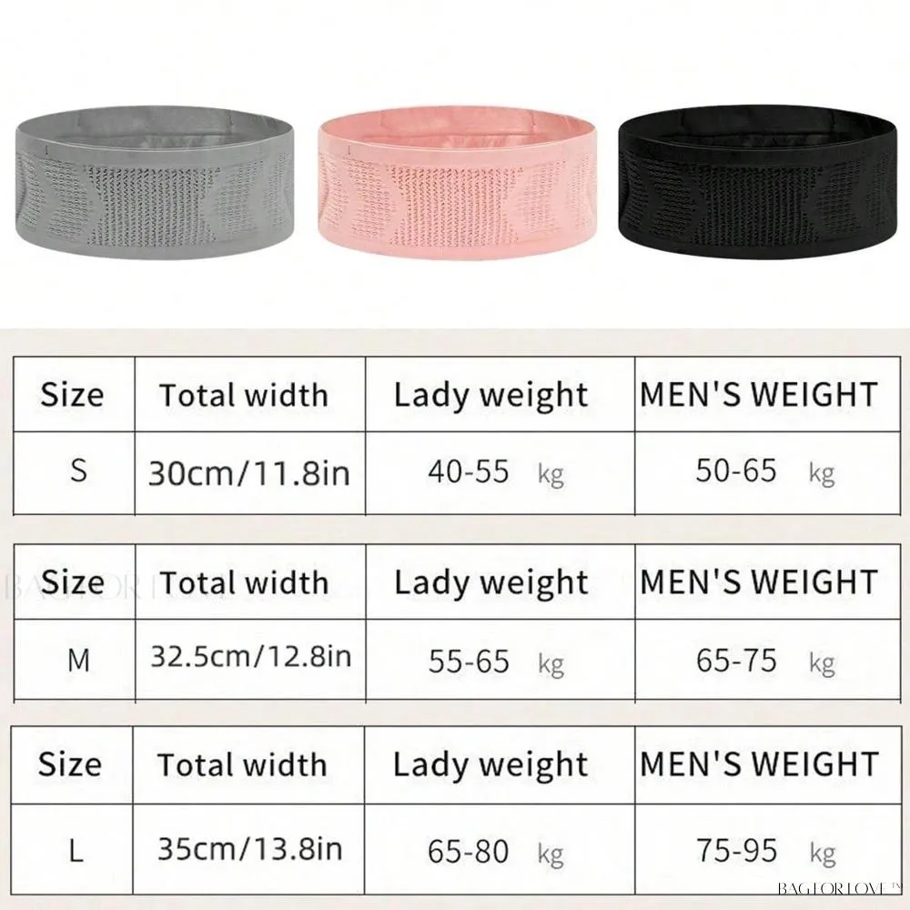 BagForLove - Breathable Running Belt Storage Bag with Elasticity and Phone Holder
