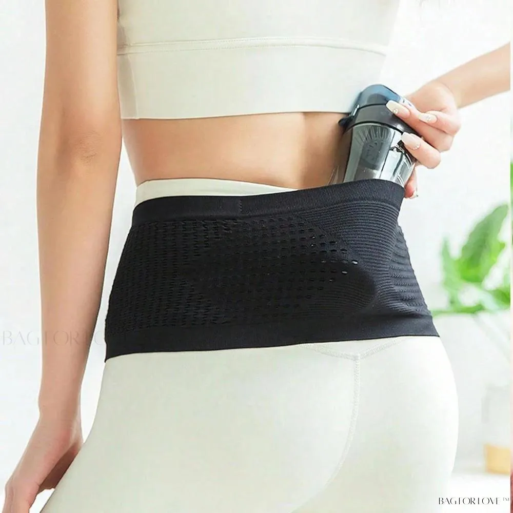 BagForLove - Breathable Running Belt Storage Bag with Elasticity and Phone Holder