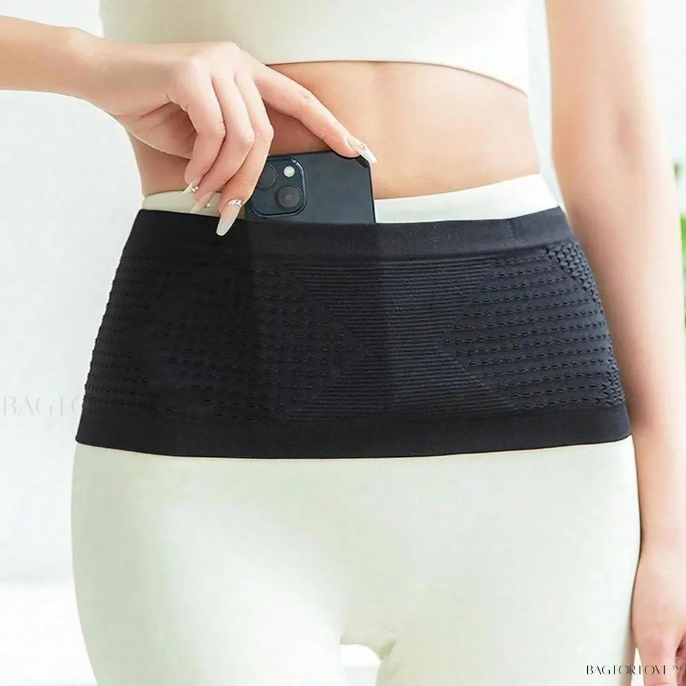 BagForLove - Breathable Running Belt Storage Bag with Elasticity and Phone Holder