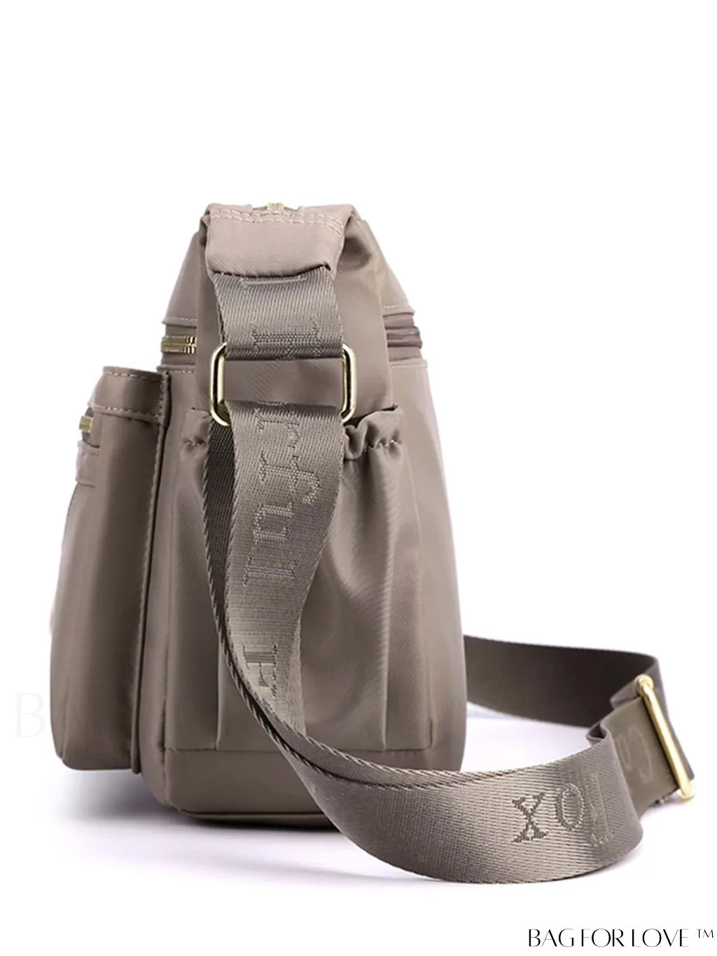 BagForLove - Waterproof Crossbody Bag with Front Zipper and Multiple Compartments - Ideal for Women