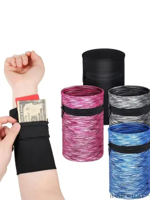 BagForLove - Zippered Wrist Wallet: Breathable Arm Phone Pouch & Mini Coin Purse for Outdoor Sports