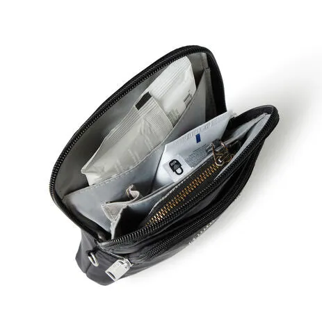 BAGGALLINI AAC459 BLACK SECURTEX ACTIVITY CROSSBODY