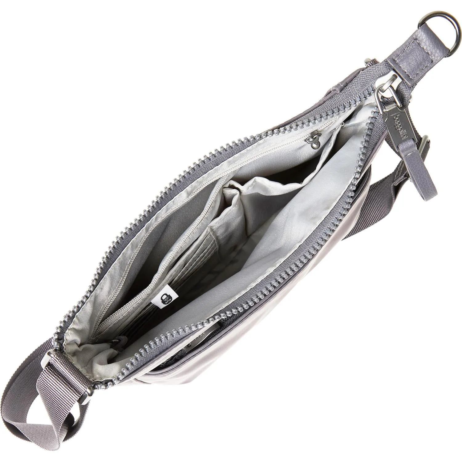 Baggallini Greenwich Crossbody Smoke Nylon