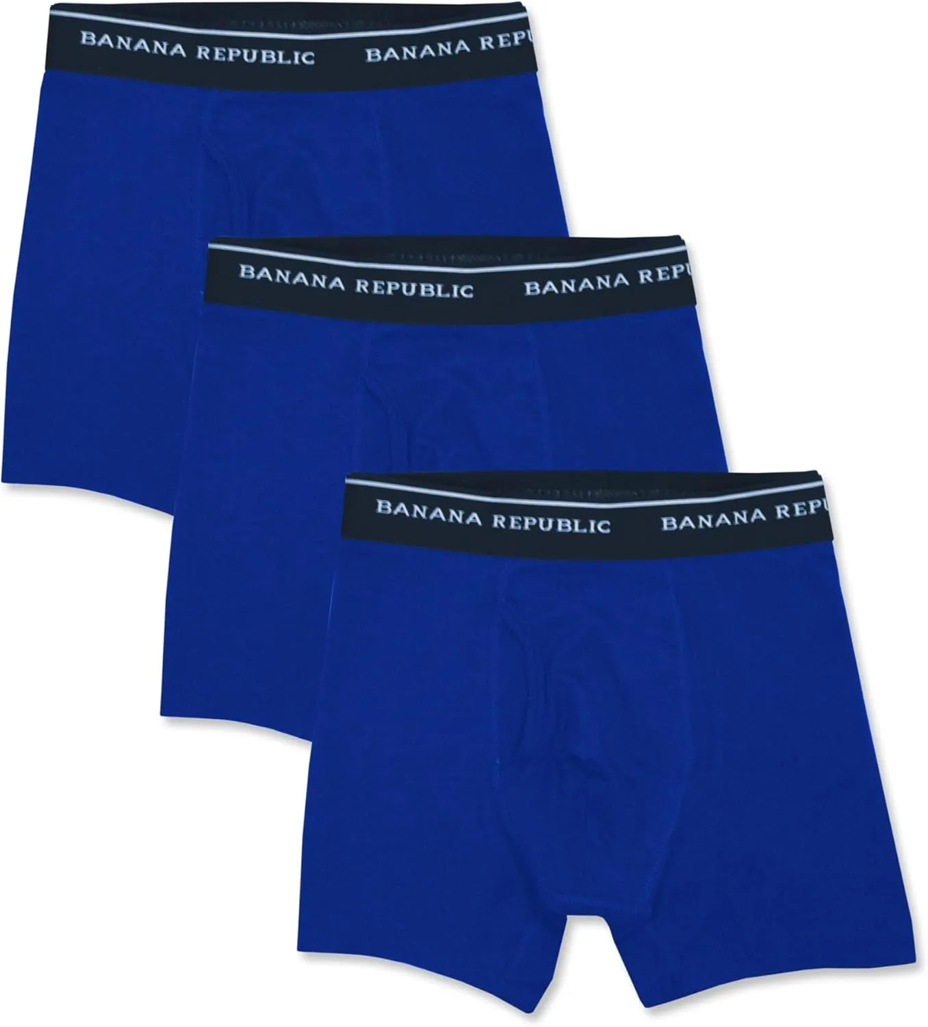 Banana Republic Mens Polyester Lyocell Performance Underwear 3 Pack Boxers Briefs,